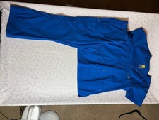WonderWink WonderFlex Royal Blue Medical Scrubs Set Top Pants Womens Size XS