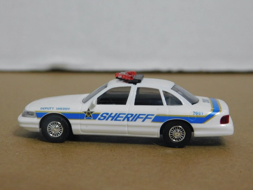 Ford Crown Vic Busch 49034 1/87 HO 2014 alguacil adjunto de la ciudad de Nueva York nuevo en caja Foto 2 de 4