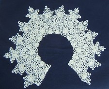 Vintage Ivory Lace Floral Applique from 1964 Wedding Dress