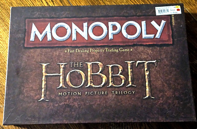 Monopoly The Hobbit Motion Picture Trilogy Edition Brand New Sealed