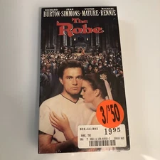 The Robe (VHS, 1992) Factory Sealed New Tape Watermark Vintage