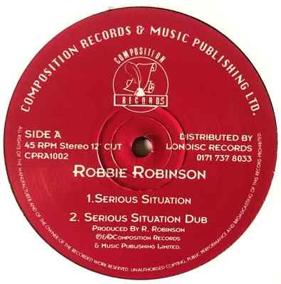 ROBBIE ROBINSON - Serious Situation (12'') (VG-/VG-)