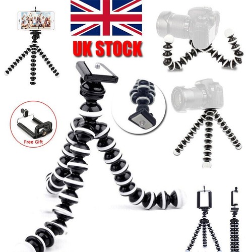 Octopus Flexible Tripod Mount Stand for Phone Mobile Smartphone Digital Camera c - 第 2/14 張圖片