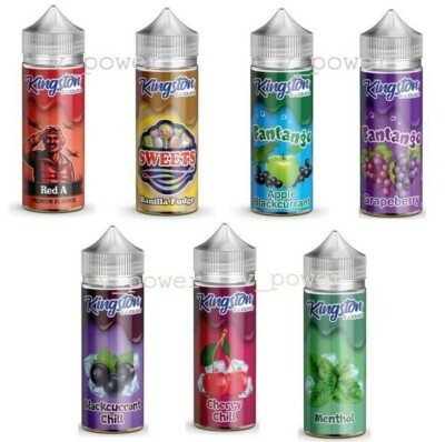 KINGSTON Vape Juice E Liquid 70VG 30PG 100ml Premium 0mg New Flavours added  | eBay UK