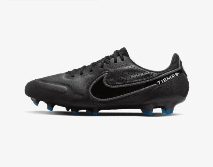 Size 5.5 - Nike Tiempo Legend 9 Elite FG Black for sale online | eBay