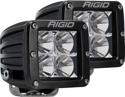 Rigid 202113 Flood Surface Mount Black Pair D-Series Pro