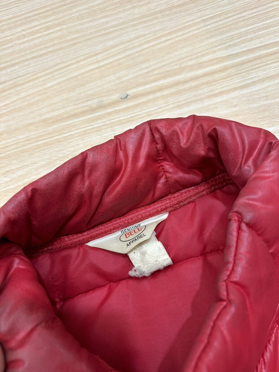 VINTAGE 70s Bell Helmets Jacket Racing USA Insulated Arctic VINTAGE 70s Bell Helmets Jacket Racing USA Insulated Arctic