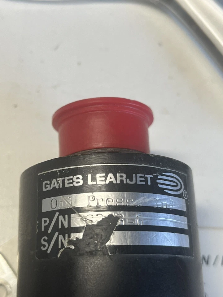 Gulfstream Lear Jet hombre cueva doble motor indicador de presión de aceite buen regalo Foto 4 de 4
