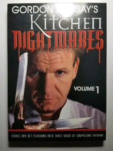 Dvd Kitchen Nightmares Gordon Ramsay Volume 1 British Show Usa