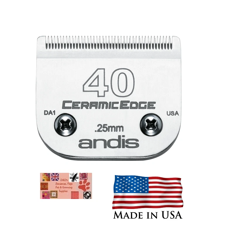 Andis CeramicEdge 40 Blade*Fit AG,AGC,Oster A5,A6 Many Wahl Clipper*Pet Grooming