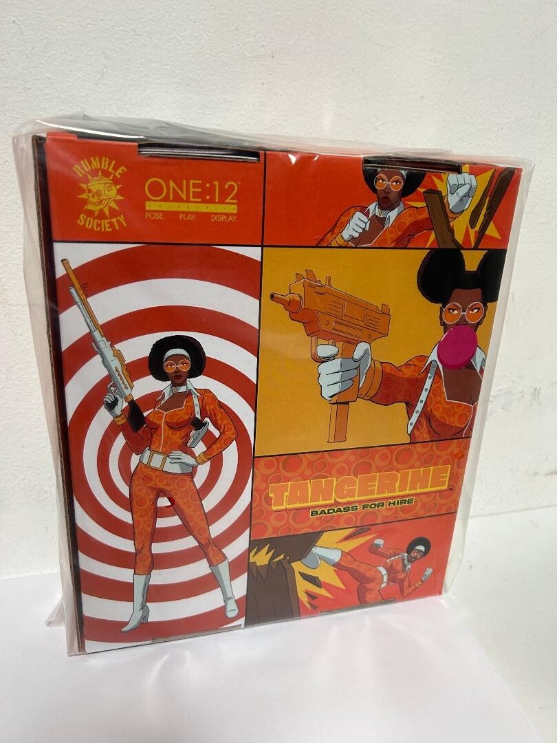 meico*.。♡　0916 MEZCO TOYZ One:12 Collective MDX Rumble Society Tangerine Badass