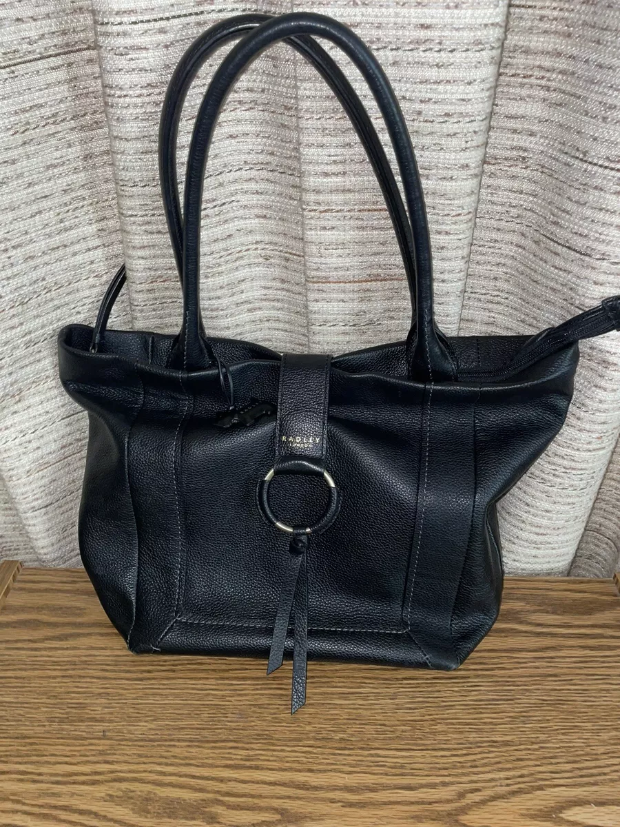 Large black outlet radley purse