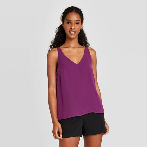Women's Tank Top - A New Day Purple M 