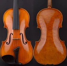 T31+ Master Strad 1716 Copy Violin 4/4 Specially Cut European Wood Clean Sound