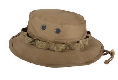 US Military Army Style Patrol Boonie Hat Cap Mütze Buschhut Coyote M