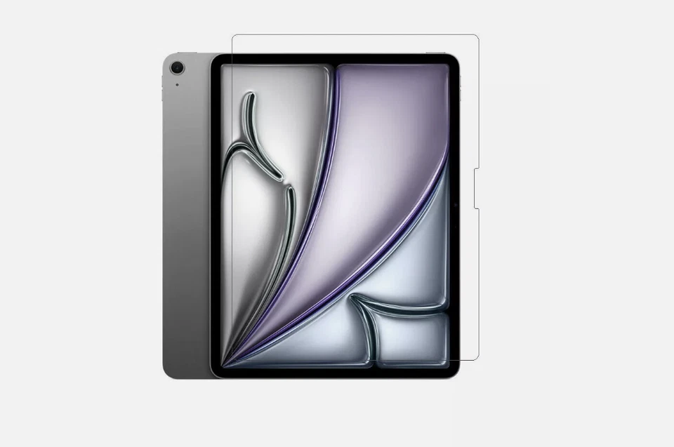 9H Glasfolie für Apple iPad Air 11 2024 M2 Schutzfolie Hart Display Folie Glas - Bild 2 von 4