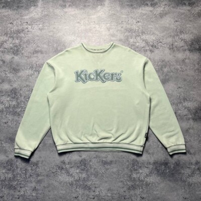 Kickers Big Central Logo Sweatshirt Men's Size S Long Sleeve