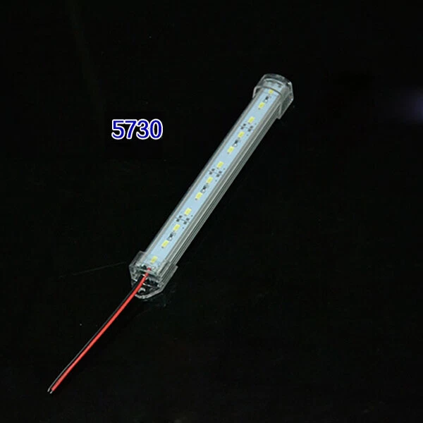 2x LED SMD Strip Grill Car Light Hard Rigid Lamp Tube Aquarium Showcase DC 12V - Image 3 of 4