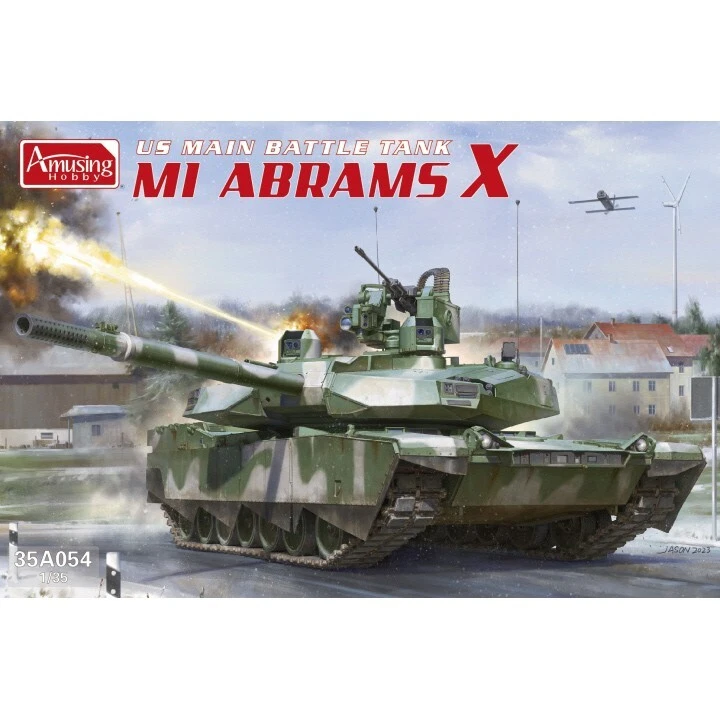 YC004 ESCI 1/35 maquette tank char 5020 M1 Abrams