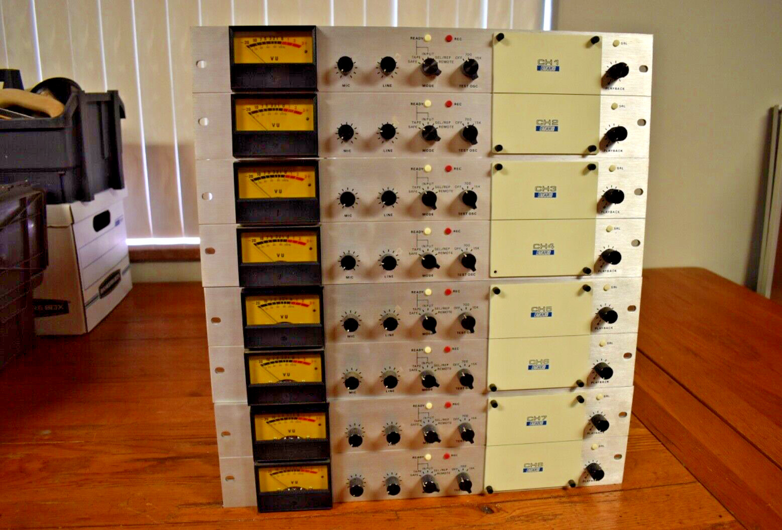 Otari MX7300 2 channel vintage Microphone analog preamp