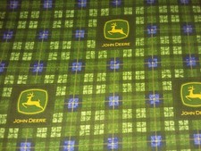 John Deere Green Fitted Mattress Crib / Toddler Sheet