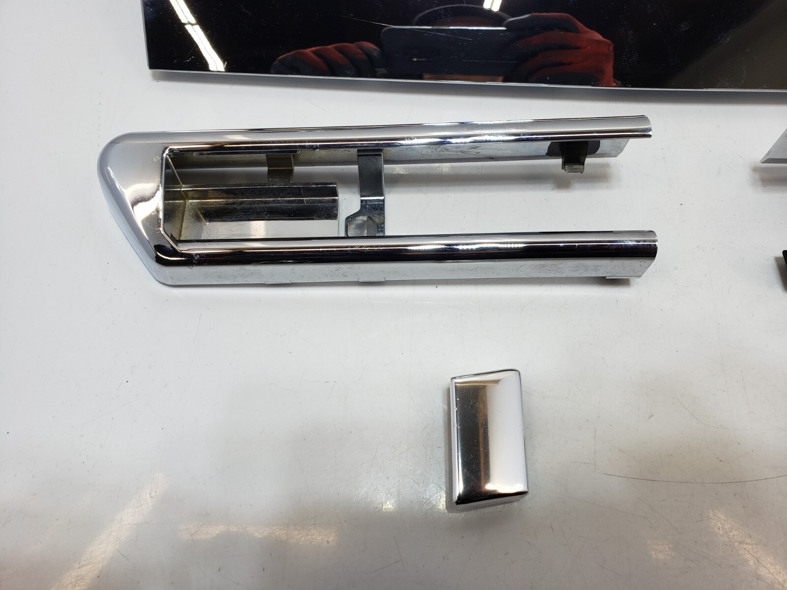 ✅ 10-14 OEM Rolls Royce Ghost RR4 Front Right Passenger Seat Rail Trim SET*