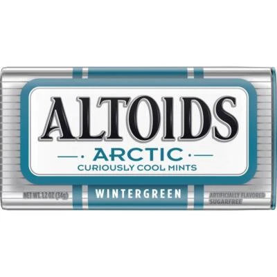 Altoids Arctic Mints, Wintergreen, 1.2 oz - 8 pack