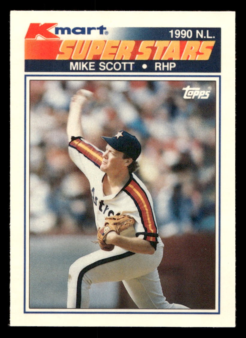 1990 Topps Kmart Super Stars #9 Mike Scott