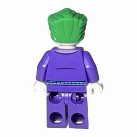 LEGO DC Super Hero Jokerland Minifigure The Joker 76035 Blue Vest Loose Figure