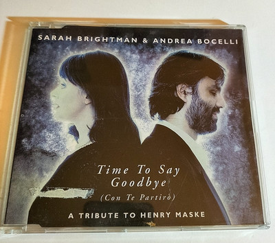 CD TIME TO SAY GOOD BYE  S. Brightman & A. Bocelli - CD völlig okay Case defekt