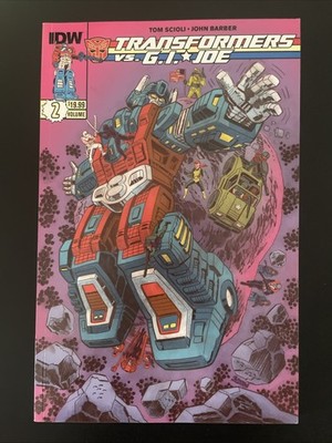Transformers Vs G.I. Joe Volume 2 TPB (Marvel) Trade Paperback By Tom Scioli