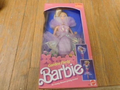 Vintage Mattel Barbie Doll 1988 Garden Party MIB NRFB
