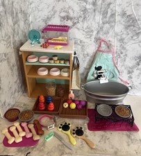Our Generation Pet Store Put Grooming accessory set for 18 dolls Lot 56 Pieces