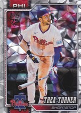 2026 Topps #322 Trea Turner Diamante Foil Philadelphia Phillies