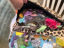 LOT of 100s & 100s Embroidery FLOSS THREAD  C...