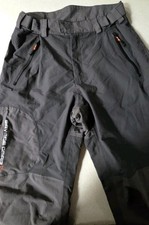 Savage Gear Black Savage Mens Waterproof Pant Size Large