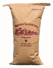 Amish Country Popcorn | 25 lb Bag | Medium White Popcorn Kernels | Old Fashio...