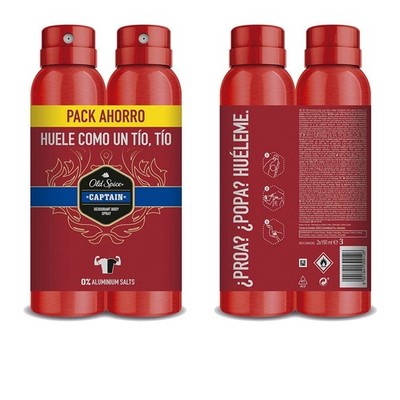 Old Spice Captain Deodorant Spray Herren Duft Set 2 x 150 ml 2019369463