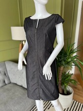 Calvin Klein Dress Sheath Dark Grey. Size 6 Smart Casual Work Office