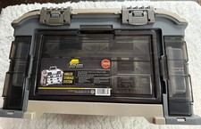 NEW Plano 767 Guide 3600 Series Fishing Angled Tackle System 18x9x11 Box - Gray