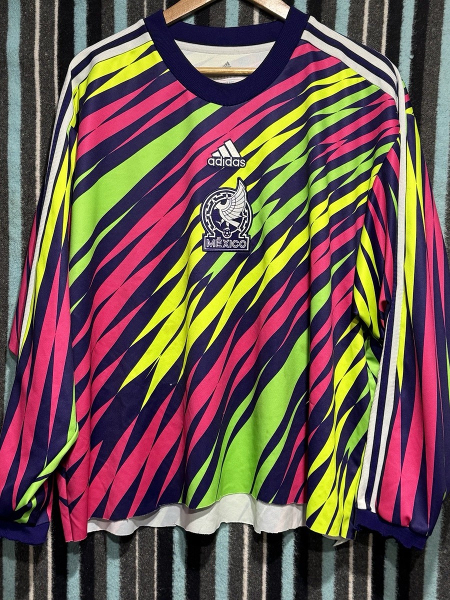 ADIDAS MEXICO GOALKEEPER Jersey Men's Jorge Campos Tribute