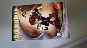 2002 Lego BIONICLE Mini Figure Set 8553 PAHRAK VA New in Sealed Box NIB retired