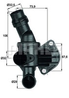 Mahle Ti 6 87 Thermostat, KüHlmittel FüR Audi, Seat, Skoda, Vw