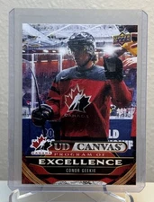2024-25 Upper Deck UD Canvas Program of Excellence Conor Geekie RC #C262