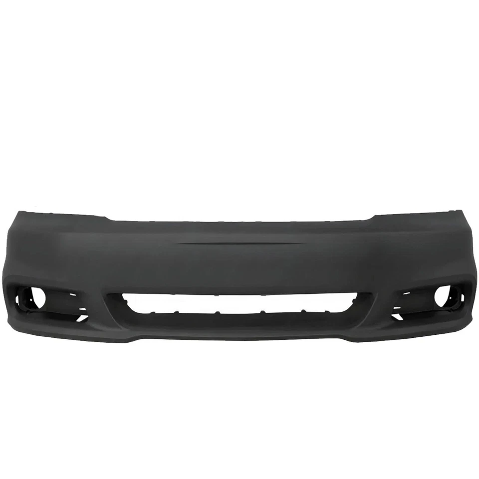 Front Bumper Cover Paintable & Fog Lights Covers Kit For 2011-2014 Dodge Avenger - Image 2 of 4