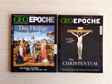 2x GEO Epoche * Nr. 45 + Nr. 81 * Thema: Das Heilige Land + Das Christentum
