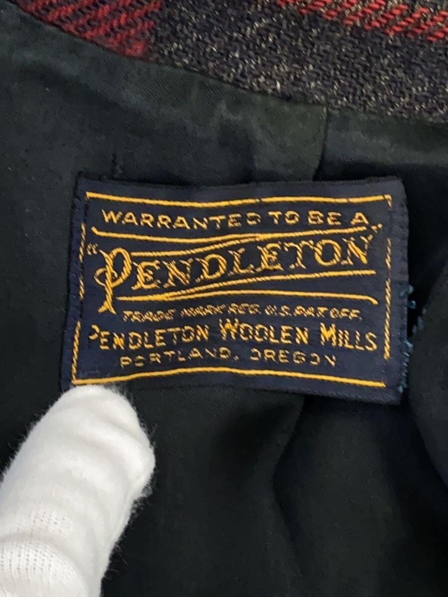 Pendleton Wool Blouson Red Check Jacket - image 3