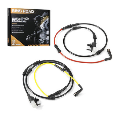 2Pcs Front and Rear Brake Pad Wear Sensor LR045959 + LR033295 Compatible with La
