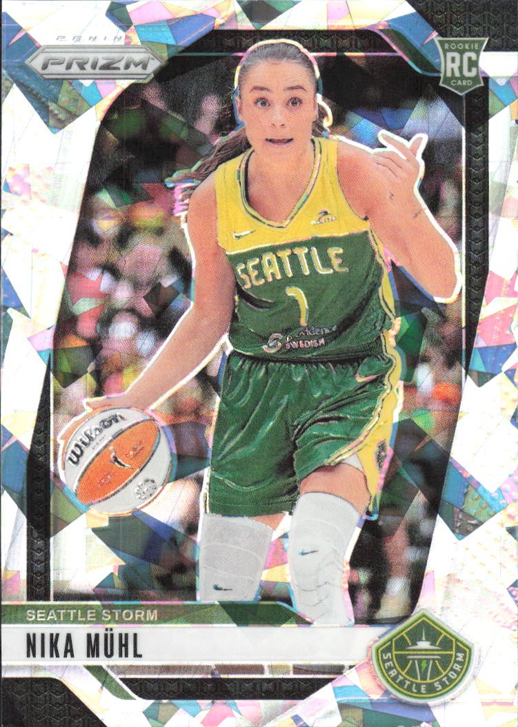 2024 WNBA Prizm Basketball Nika Muhl Ice Prizm RC #75