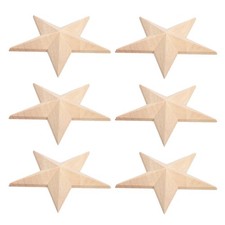 6 Pcs Art Mural En Bois Décoration Sculpté Applique Moulures Décoratives